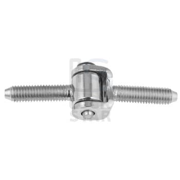 Петля ввертная с эксцентриком ABLOY М8x30 14 ZN kompl