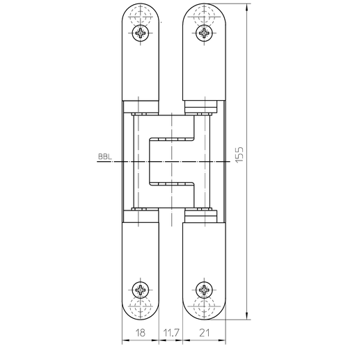 Петля скрытого монтажа Simonswerk TECTUS TE 240 3D Energy - фото 8