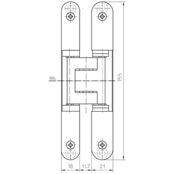 Петля скрытого монтажа Simonswerk TECTUS TE 240 3D Energy - фото 9