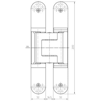 Петля скрытого монтажа Simonswerk TECTUS 540 3D - фото 3