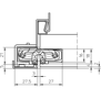 Петля скрытого монтажа Simonswerk TECTUSTE TE240 3D - фото 8