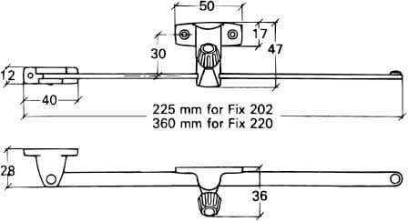 Ограничитель для окон ASSA FIX-220 - фото 2