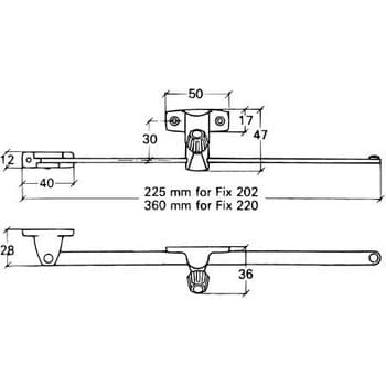 Ограничитель для окон ASSA FIX-220 - фото 3