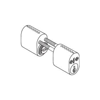Цилиндр Trioving SY1737C oval dobbel