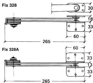 ASSA VI328 тормоз дверной - фото 1