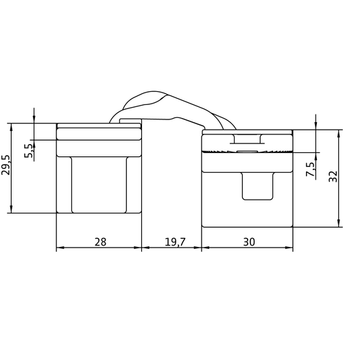 Петля Anselmi AN 141 3D FVZ 12/38 - фото 4