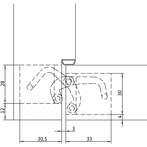 Петля Anselmi AN 141 3D FVZ 12/38 - фото 6