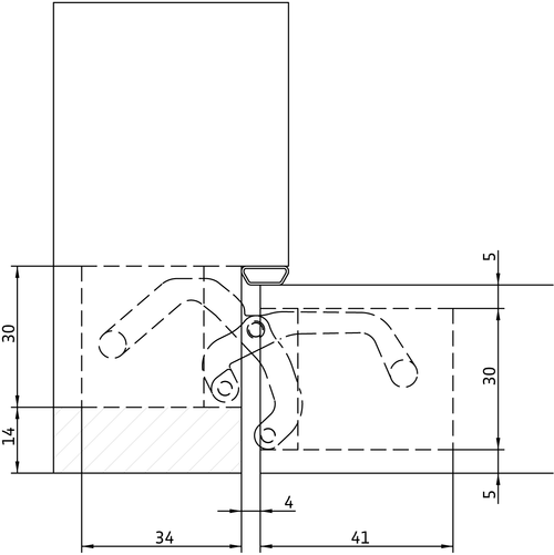 Петля Anselmi AN 161 3D FVZ 14/40 - фото 7