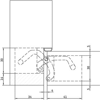 Петля Anselmi AN 161 3D FVZ 14/40 - фото 8