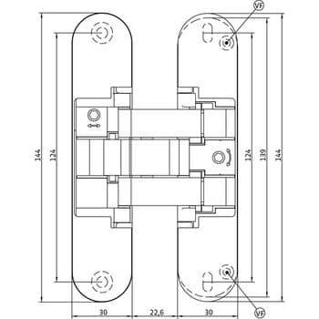 Петля Anselmi AN 161 3D FVZ 14/40 - фото 11