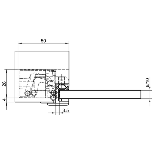 Петля для стеклянной двери Simonswerk TECTUSTE TEG 310 2D 80 - фото 4