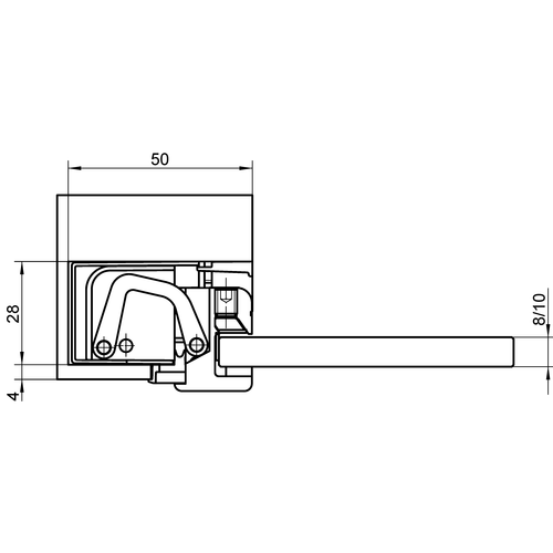 Петля для стеклянной двери Simonswerk TECTUSTE TEG 310 2D 80 - фото 6