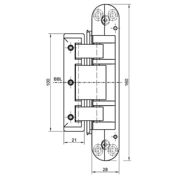 Петля для стеклянной двери Simonswerk TECTUSTE TEG 310 2D 80 - фото 9