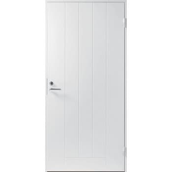 Теплая входная дверь Viljandi Basic B0010, белая - фото 4