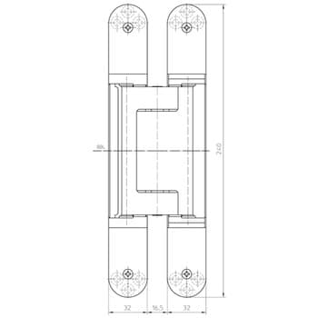 Петля скрытого монтажа Simonswerk TECTUS 640 3D - фото 9