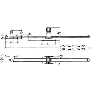 Ограничитель для окон ASSA FIX-230 - фото 4
