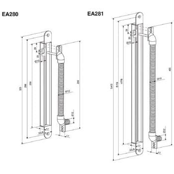 EA281 ABLOY кабелепроход